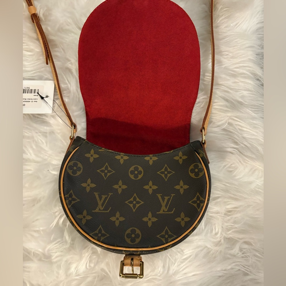 LV Monogram Tambourin Crossbody Bag  NWT VINTAGE - Picture 11 of 16